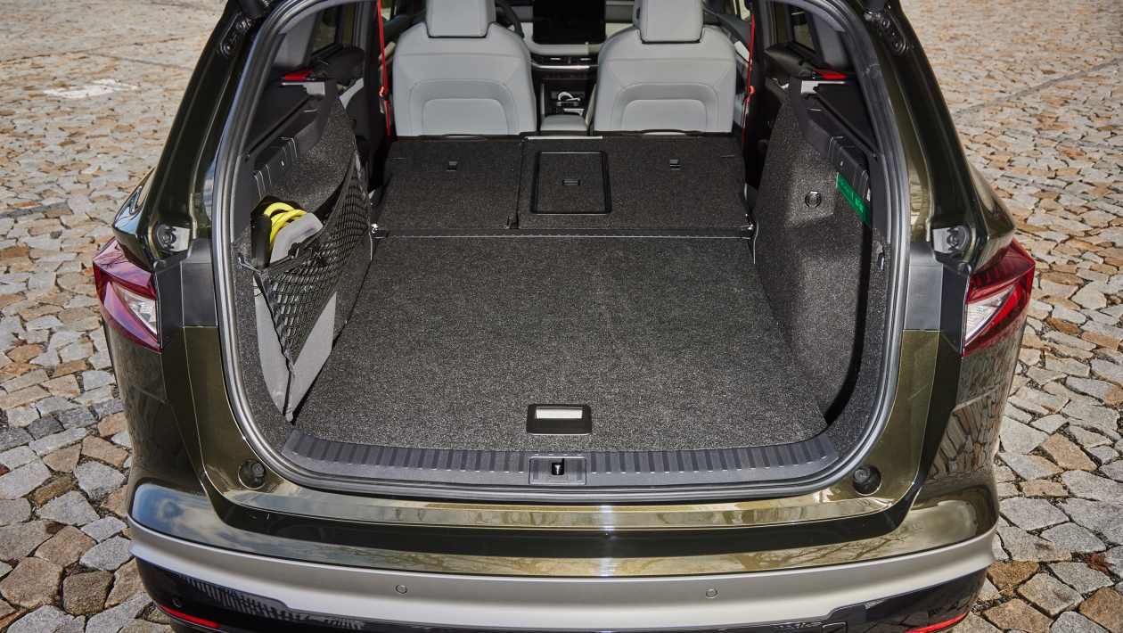 Skoda Enyaq Boot Space Seating Practicality DrivingElectric